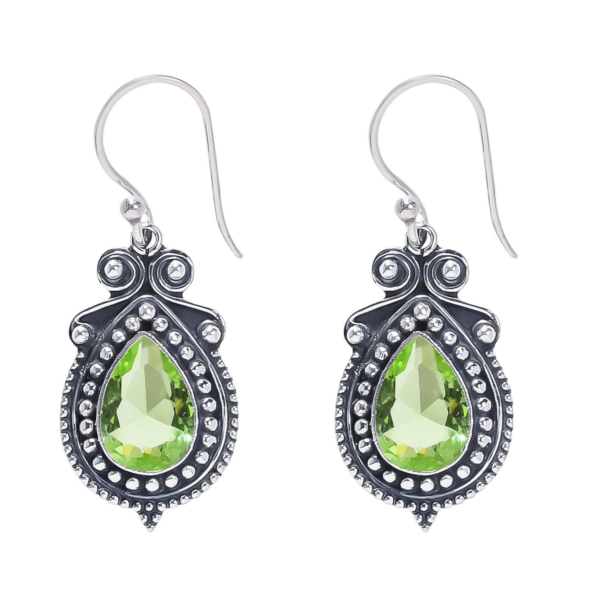 Green Amethyst 925 Sterling Silver Earring V7434, Green Earring, Pear Earring, Valentin s Day Gift, Gift For Her, Birthday Gift, Handmade Jewelry, Sil
Green Amethyst 925 Sterling Silver Earring V7434, Green Earring, Pear Earring, Valentin s Day Gift, Gift For Her, Birthday Gift, Handmade Jewelry, Sil