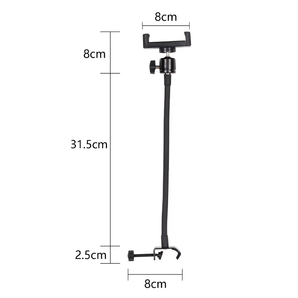 X003 Metal Clamp Flexible Extension Hose Phone Holder for Photography Light Stand Type A
X003 Metal Clamp Flexible Extension Hose Phone Holder for Photography Light Stand Type A
