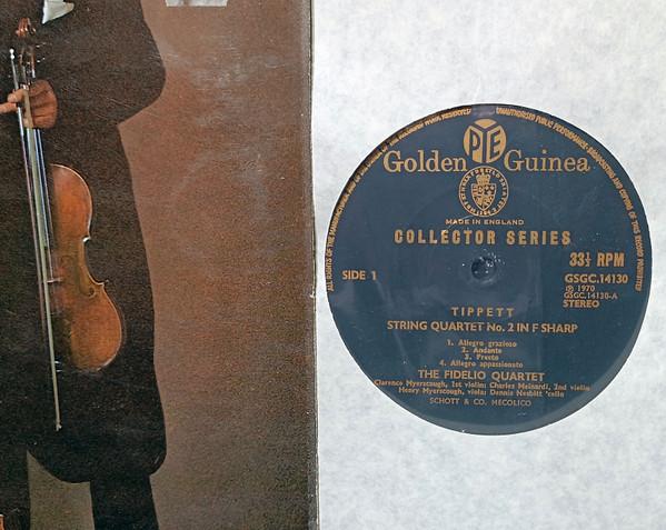 LP Record FIDELIO QUARTET, SIR MICHAEL TIPPET - String Quartet No. 2 In F Sharp / GSGC14130 Golden Guinea C 1970 UK Classical Used
LP Record FIDELIO QUARTET, SIR MICHAEL TIPPET - String Quartet No. 2 In F Sharp / GSGC14130 Golden Guinea C 1970 UK Classical Used