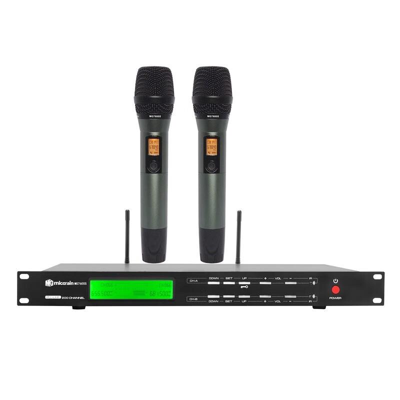 Micgrain MG7600S One-to-Two Wireless Microphone (CN version)
Micgrain MG7600S One-to-Two Wireless Microphone (CN version)