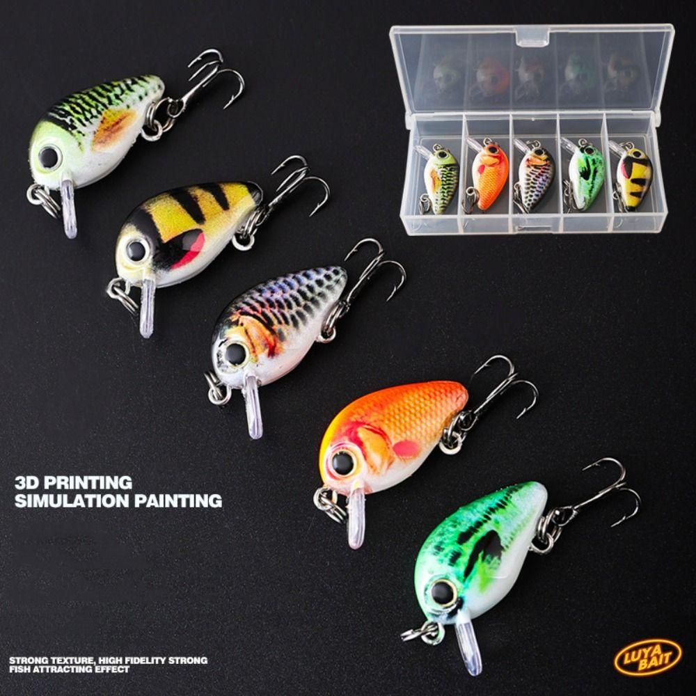 5PCS 30mm 2g Fishing Lure 5 Colors Minnow Lures New Floating Minnow Baits Winter Fishing
5PCS 30mm 2g Fishing Lure 5 Colors Minnow Lures New Floating Minnow Baits Winter Fishing
