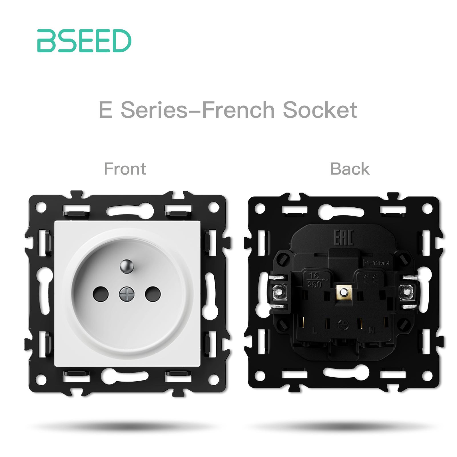 BSEED 1/2-модульні настінні механічні кнопкові вимикачі 1/2/3-сторонні Розетки TV ST CAT6 EU/FR Деталі для DIY Матові пластикові рамки French Socket Part
BSEED 1/2-модульні настінні механічні кнопкові вимикачі 1/2/3-сторонні Розетки TV ST CAT6 EU/FR Деталі для DIY Матові пластикові рамки French Socket Part