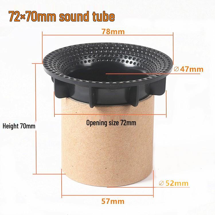 Hi-Fi автомобильный сабвуферный порт - Доступны звуковые трубы 5, 6.5, 8, 10 или 12 дюймов
Hi-Fi автомобильный сабвуферный порт - Доступны звуковые трубы 5, 6.5, 8, 10 или 12 дюймов