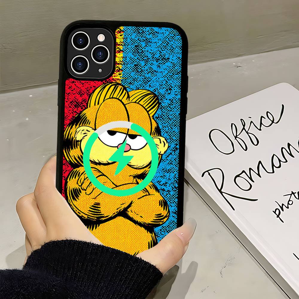 Cute Anime G-Garfields Cat For Magsafe Magnetic Wireless Phone Case For IPhone 17 Pro 16 15 14 Plus 13 12 11 Pro Max iPhone 14 plus
Cute Anime G-Garfields Cat For Magsafe Magnetic Wireless Phone Case For IPhone 17 Pro 16 15 14 Plus 13 12 11 Pro Max iPhone 14 plus