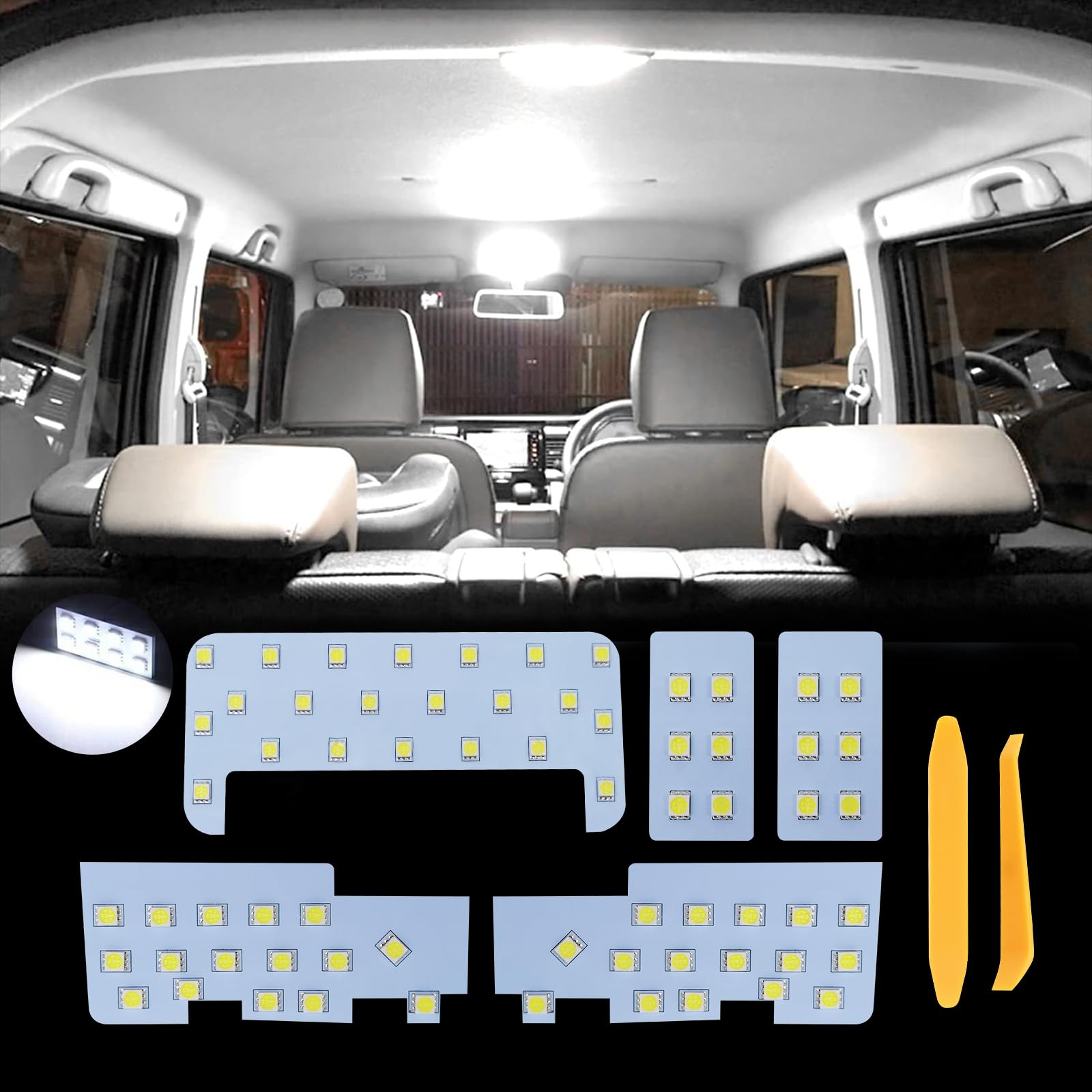 Zealsun Corolla LED Room Lamp for Corolla Sport and Corolla Touring Custom Interior Super LED Compatible with Toyota Corolla Sport and Corolla Easy
Zealsun Corolla LED Room Lamp for Corolla Sport and Corolla Touring Custom Interior Super LED Compatible with Toyota Corolla Sport and Corolla Easy