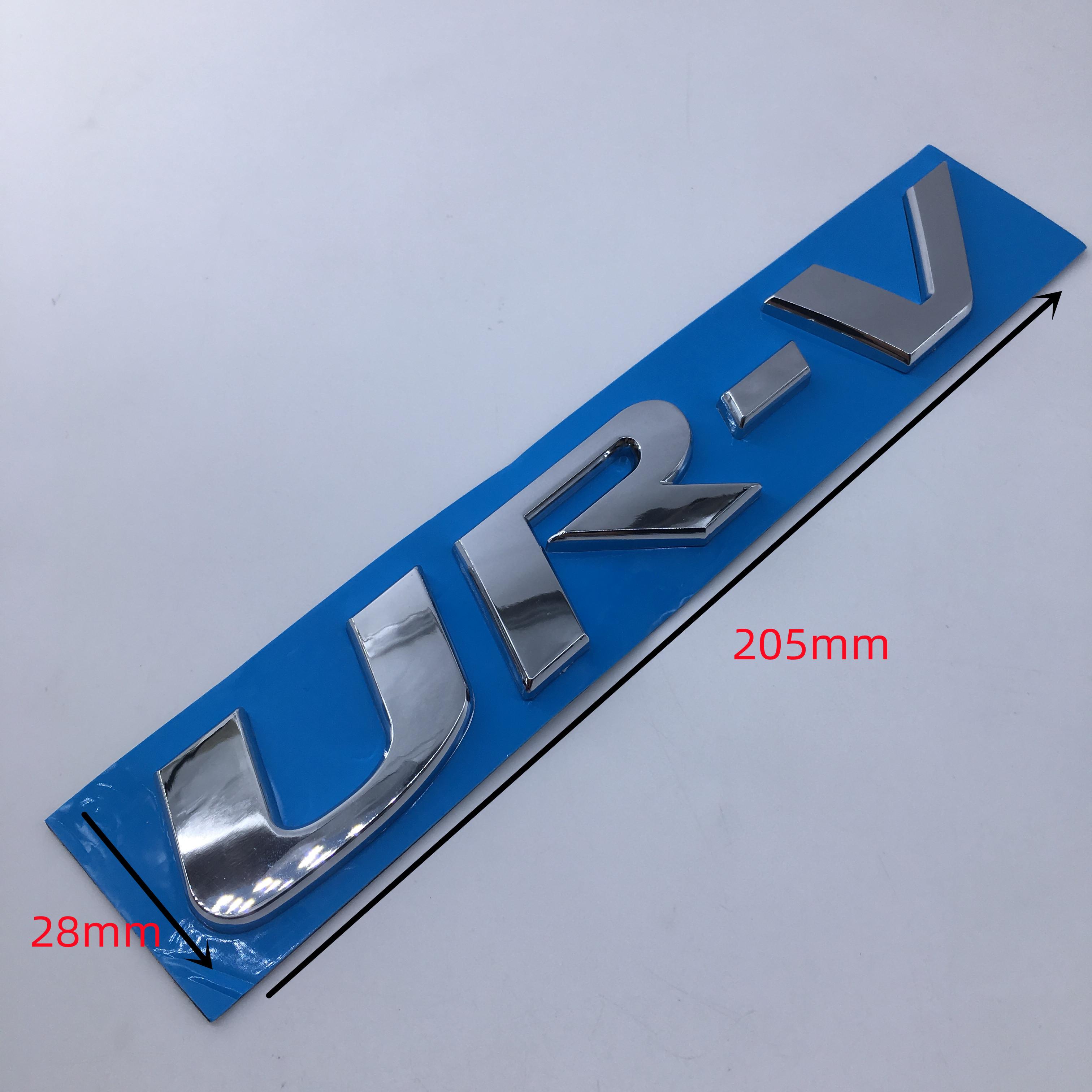 ABS Car Side Stickers Rear Trunk Letters 3D Emblem Badge for Honda UR-V Logo Decals Auto Modification Styling Decoration
ABS Car Side Stickers Rear Trunk Letters 3D Emblem Badge for Honda UR-V Logo Decals Auto Modification Styling Decoration