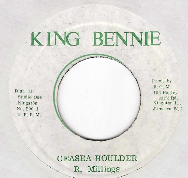 7-дюймовая пластинка R. ФРЕЗЕРОВКА Caesea Houlder НЕТ King Bennie Ямайка Регги Ска Даб Б/У
7-дюймовая пластинка R. ФРЕЗЕРОВКА Caesea Houlder НЕТ King Bennie Ямайка Регги Ска Даб Б/У