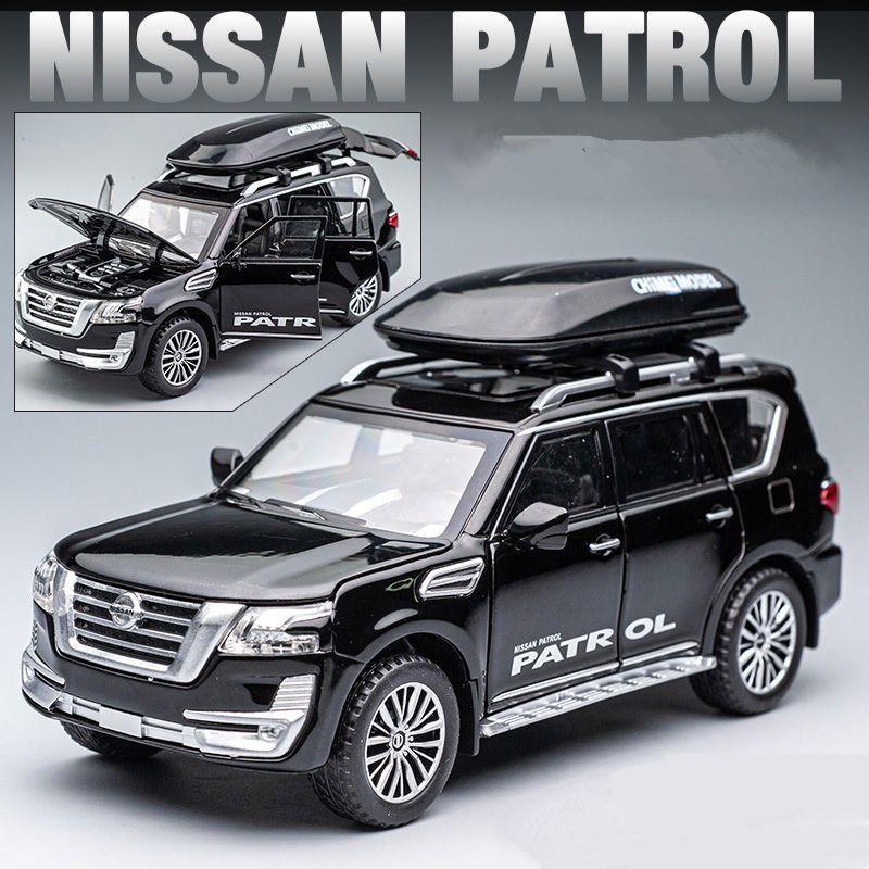 1/32 Nissan Patrol SUV Alloy Car Model Diecast Metal Toy Off-road Vehicles Model Simulation Collection Sound and Light Kids Gift срібний
1/32 Nissan Patrol SUV Alloy Car Model Diecast Metal Toy Off-road Vehicles Model Simulation Collection Sound and Light Kids Gift срібний