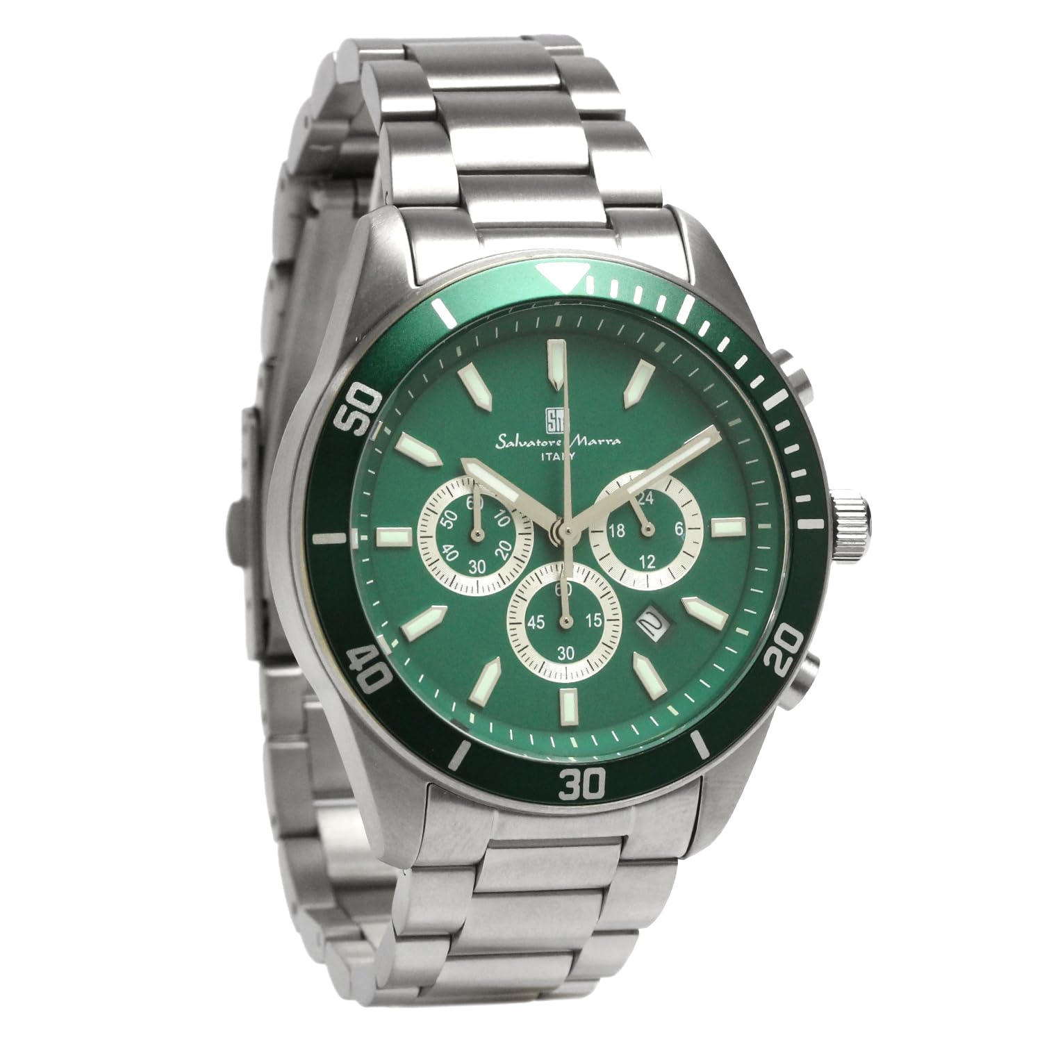 Limited distribution model Salvatore Marra Salvatore Marra Chronograph Watch Titanium Japanese Movement 5 ATM Water Resistant Brand Watch Gift Day
Limited distribution model Salvatore Marra Salvatore Marra Chronograph Watch Titanium Japanese Movement 5 ATM Water Resistant Brand Watch Gift Day