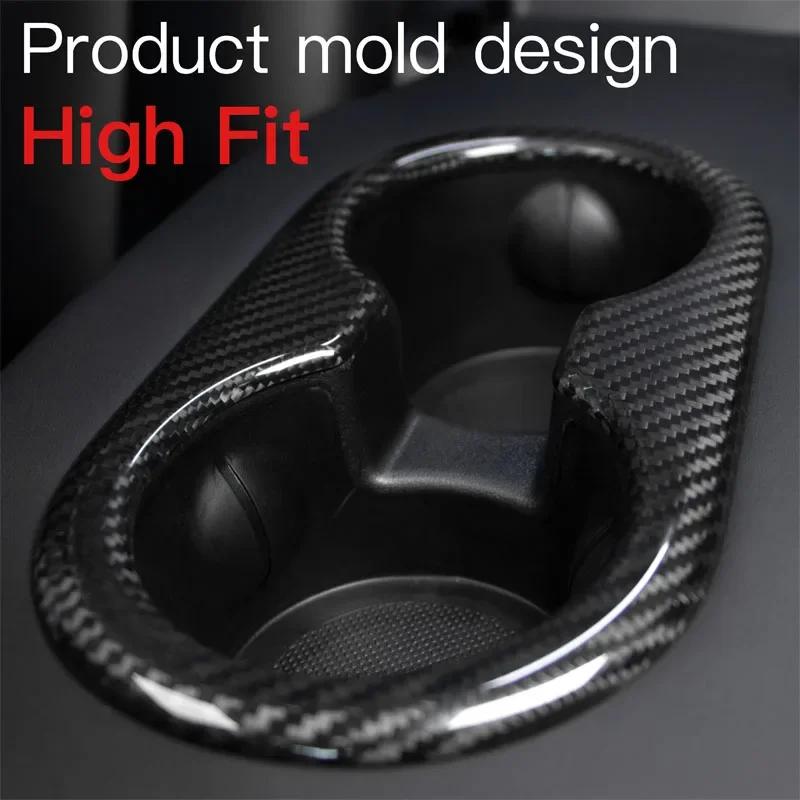 For Tesla Model 3/Y Real Dry Carbon Fiber Back Rear Seat Cup Holder Sticker Modification Cover for Tesla Model Y 2024 Accessorie
For Tesla Model 3/Y Real Dry Carbon Fiber Back Rear Seat Cup Holder Sticker Modification Cover for Tesla Model Y 2024 Accessorie