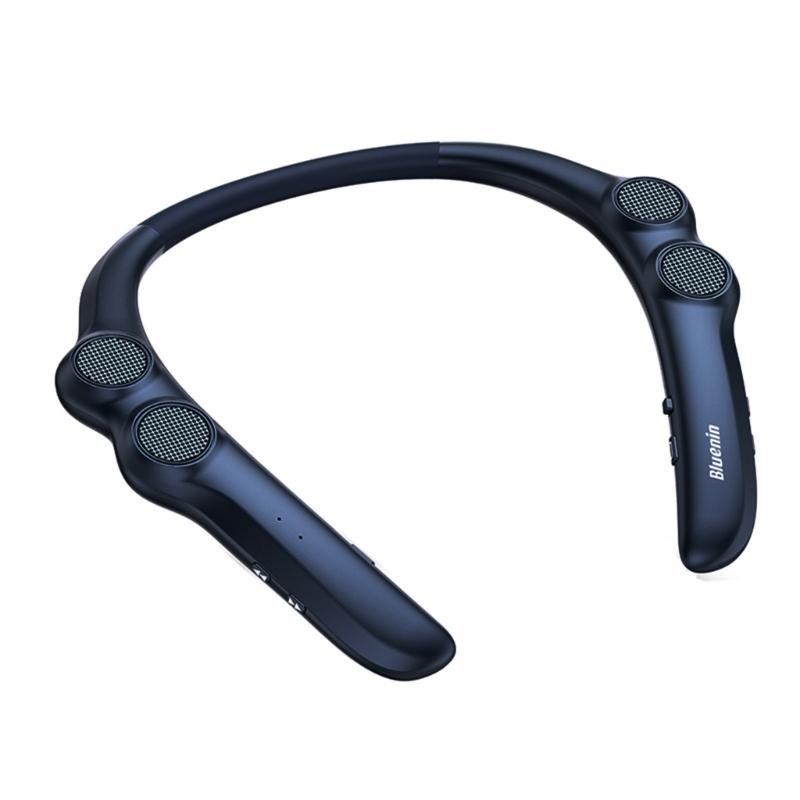 Portable Wearable Bluetooth-compatible Speaker Hanging Neck Wireless Sound Box 4 Speakers Waterproof Mini Subwoofer синій
Portable Wearable Bluetooth-compatible Speaker Hanging Neck Wireless Sound Box 4 Speakers Waterproof Mini Subwoofer синій