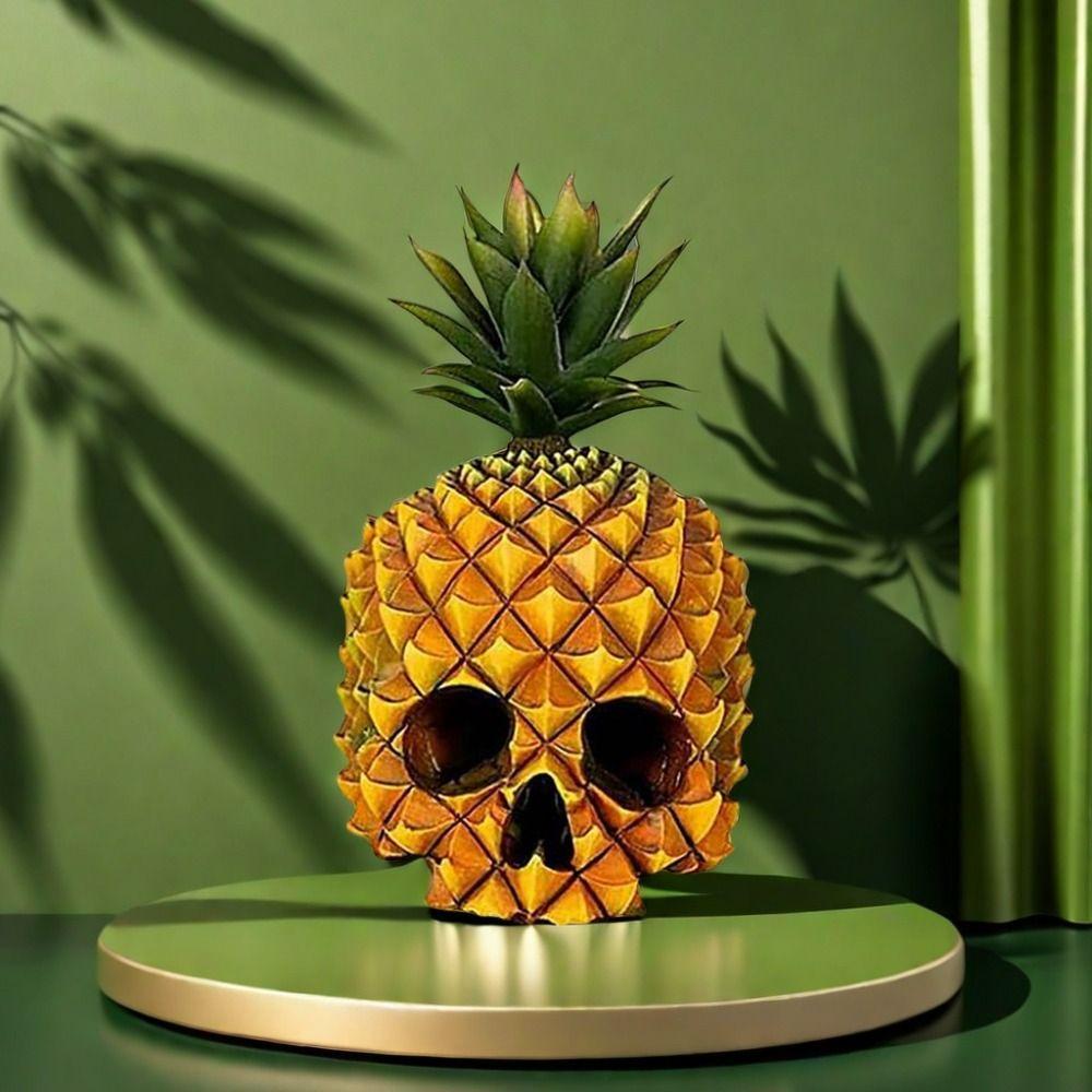 Scary Halloween Pineapple Skull Funny Halloween Pineapple Ornaments Haunted House
Scary Halloween Pineapple Skull Funny Halloween Pineapple Ornaments Haunted House