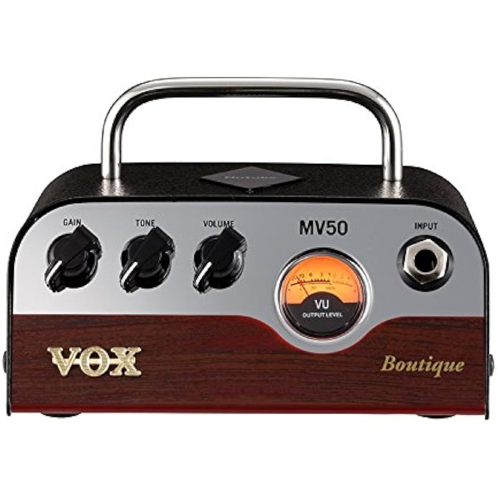 VOX Nutube Ultra Compact Guitar Headamp MV50 Boutique Surprisingly Lightweight Design, 50W High O...
VOX Nutube Ultra Compact Guitar Headamp MV50 Boutique Surprisingly Lightweight Design, 50W High O...