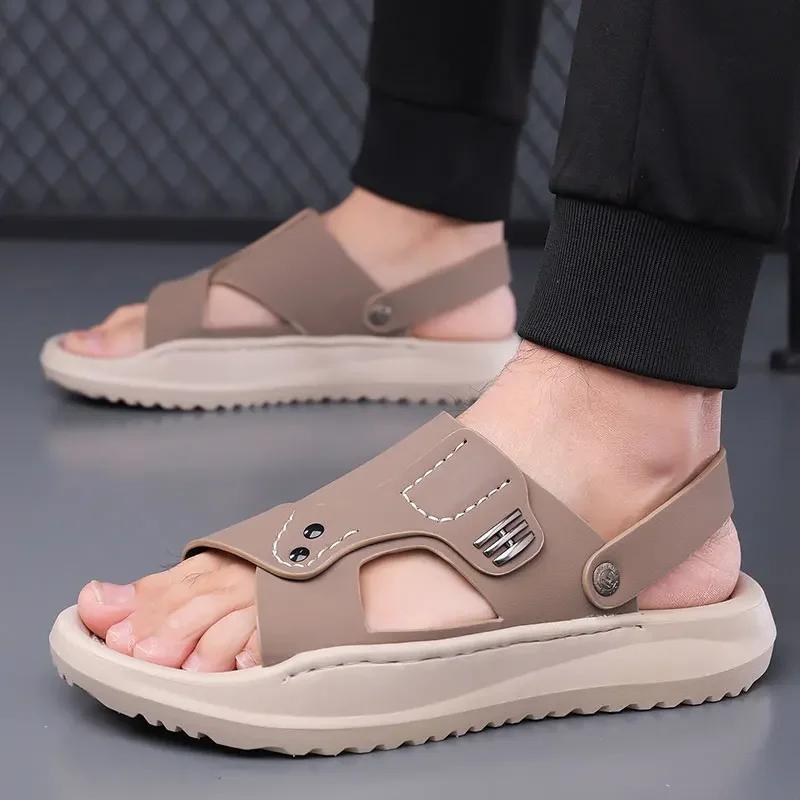 Thick Sole Comfort Casual Sandals Summer Outdoor Soft Sole Anti Slip Waterproof Beach Shoes Fashion Breathable 38 чорний
Thick Sole Comfort Casual Sandals Summer Outdoor Soft Sole Anti Slip Waterproof Beach Shoes Fashion Breathable 38 чорний