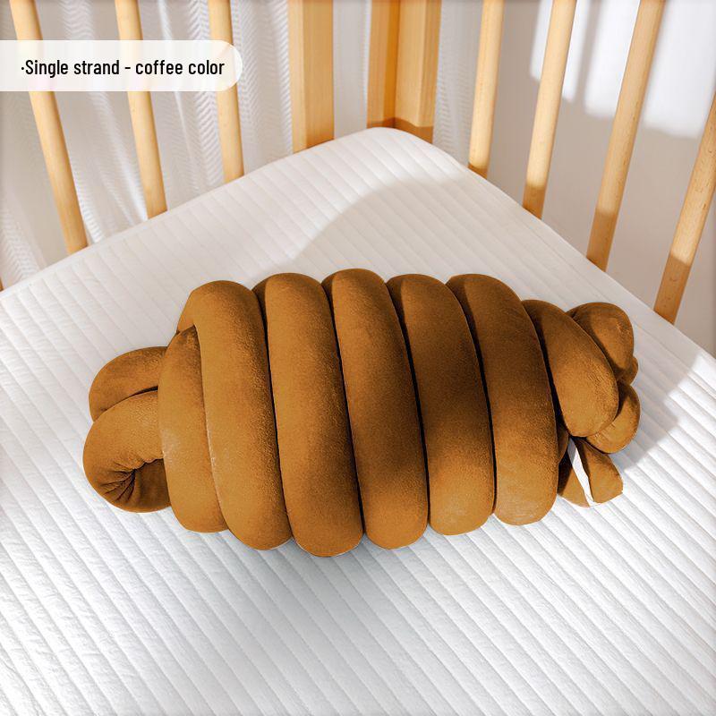 Soft Baby Crib Bumper - Anti-Collision Twist Bed Guard for Newborns Length 5.1m (Diameter 5cm)
Soft Baby Crib Bumper - Anti-Collision Twist Bed Guard for Newborns Length 5.1m (Diameter 5cm)