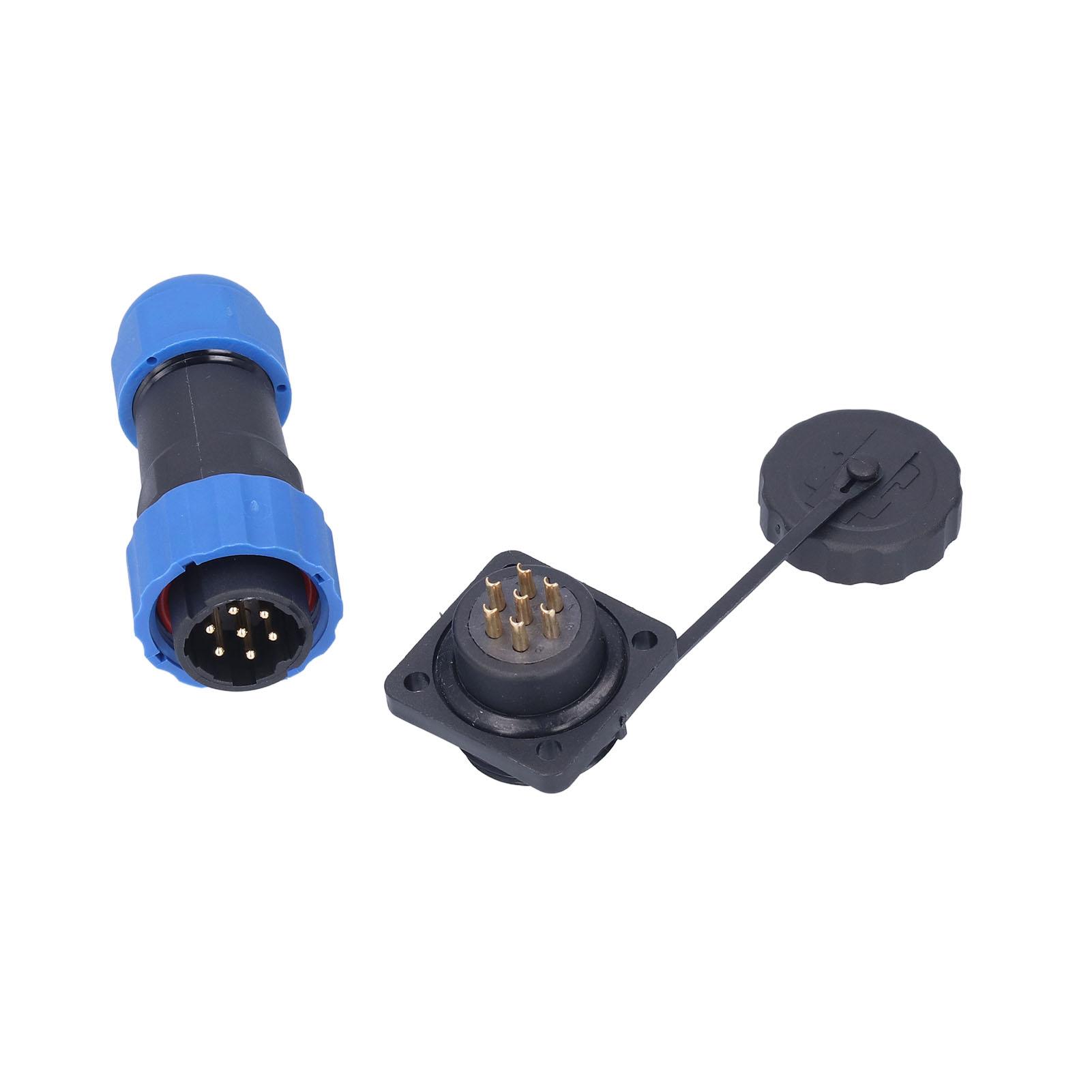 Waterproof Plug Socket Square Aviation Power Connector Butt Terminal Adapter AC 380V SP207 Pin
Waterproof Plug Socket Square Aviation Power Connector Butt Terminal Adapter AC 380V SP207 Pin