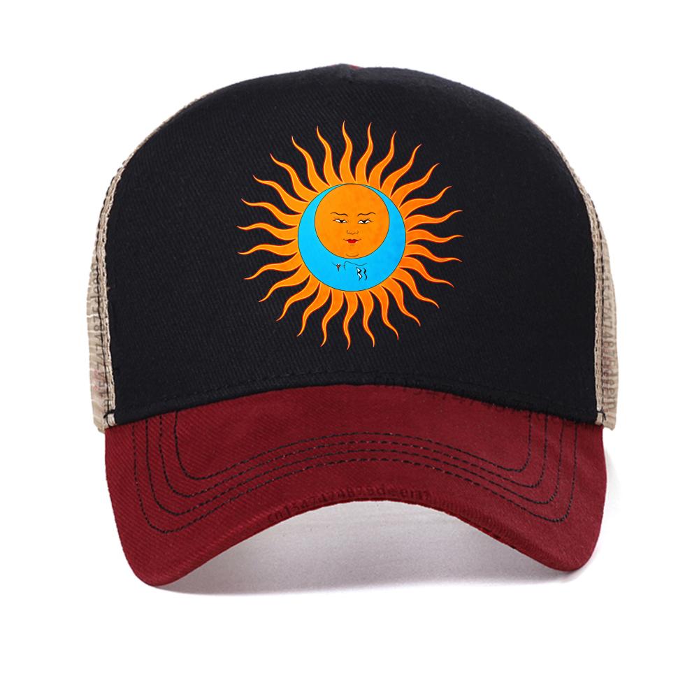 Crimson King Sun & Moon Graphic Print baseball cap Outdoor King Crimson Larks Tongues Cap Summer mesh adjustable snapback hats Adjustable
Crimson King Sun & Moon Graphic Print baseball cap Outdoor King Crimson Larks Tongues Cap Summer mesh adjustable snapback hats Adjustable
