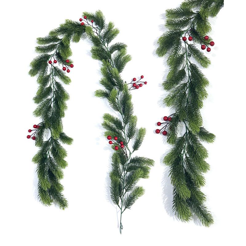 Christmas Simulated Green Plant Rattan, Artificial Pine Needles And Red Fruit Wedding Party Decoration Home Table Arrangement
Christmas Simulated Green Plant Rattan, Artificial Pine Needles And Red Fruit Wedding Party Decoration Home Table Arrangement