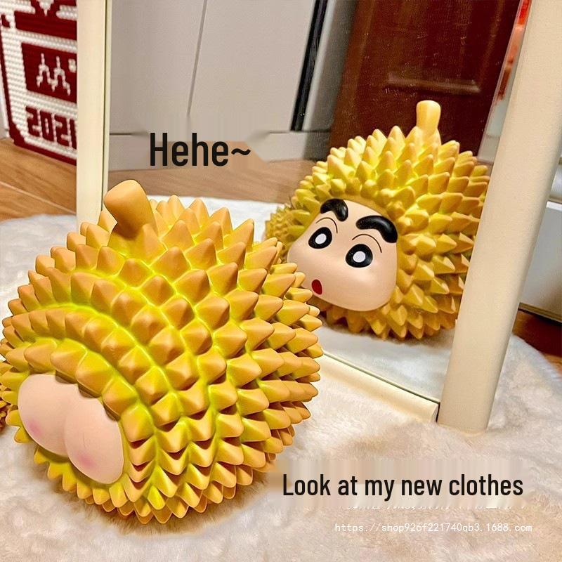 Crayon Shin-chan Durian Figurine - High-End Room Decor for TV Cabinets
Crayon Shin-chan Durian Figurine - High-End Room Decor for TV Cabinets