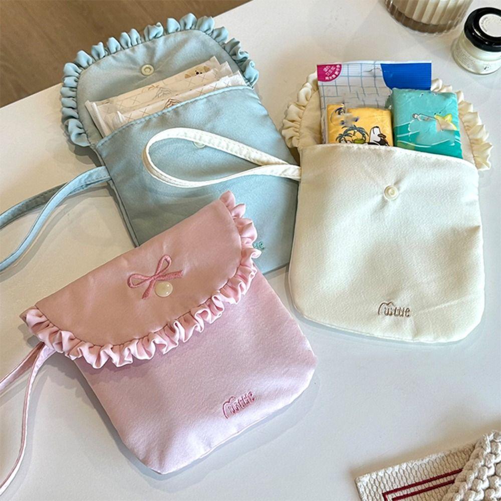 Bowknot Sanitary Napkin Storage Bag Menstruation Towel Storage Bow Makeup Bag Travel фіолетовий
Bowknot Sanitary Napkin Storage Bag Menstruation Towel Storage Bow Makeup Bag Travel фіолетовий