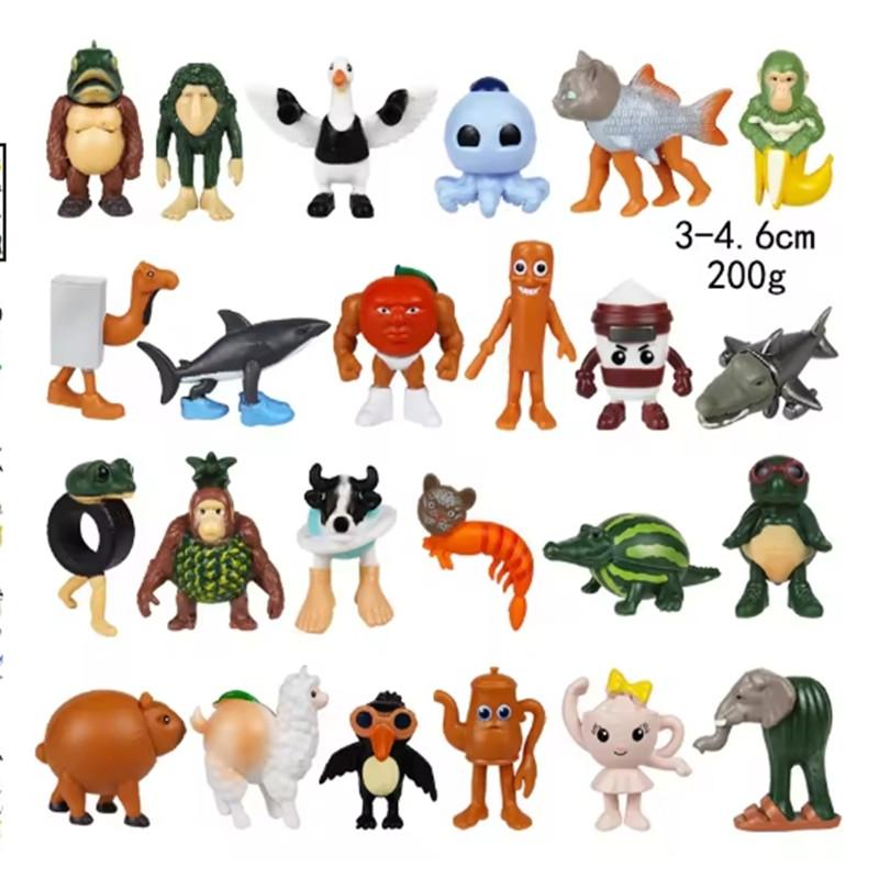 Итальянский Маразм ИИ Животные Тунг Тунг Тунг Сахур Фигурка Тралалело Тралала Фигурка Кукла Игрушка Украшение для Стола Модель Орнамент Подарок 24PCS-Style A
Итальянский Маразм ИИ Животные Тунг Тунг Тунг Сахур Фигурка Тралалело Тралала Фигурка Кукла Игрушка Украшение для Стола Модель Орнамент Подарок 24PCS-Style A