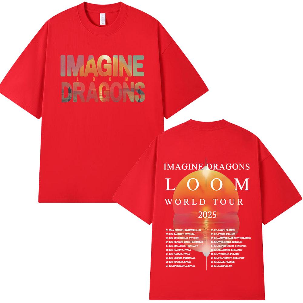 Imagine Dragons Rock Band Loom World Tour 2025 Tshirt Unisex Women Cotton Short Sleeve Tshirts Hip Hop Fashion T Shirt Streetwear S
Imagine Dragons Rock Band Loom World Tour 2025 Tshirt Unisex Women Cotton Short Sleeve Tshirts Hip Hop Fashion T Shirt Streetwear S