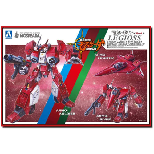 Aoshima Bunka Kyozai (AOSHIMA) Genesis Climber MOSPEADA Variable Regios Zeta 1/48 Scale Plastic Model
Aoshima Bunka Kyozai (AOSHIMA) Genesis Climber MOSPEADA Variable Regios Zeta 1/48 Scale Plastic Model