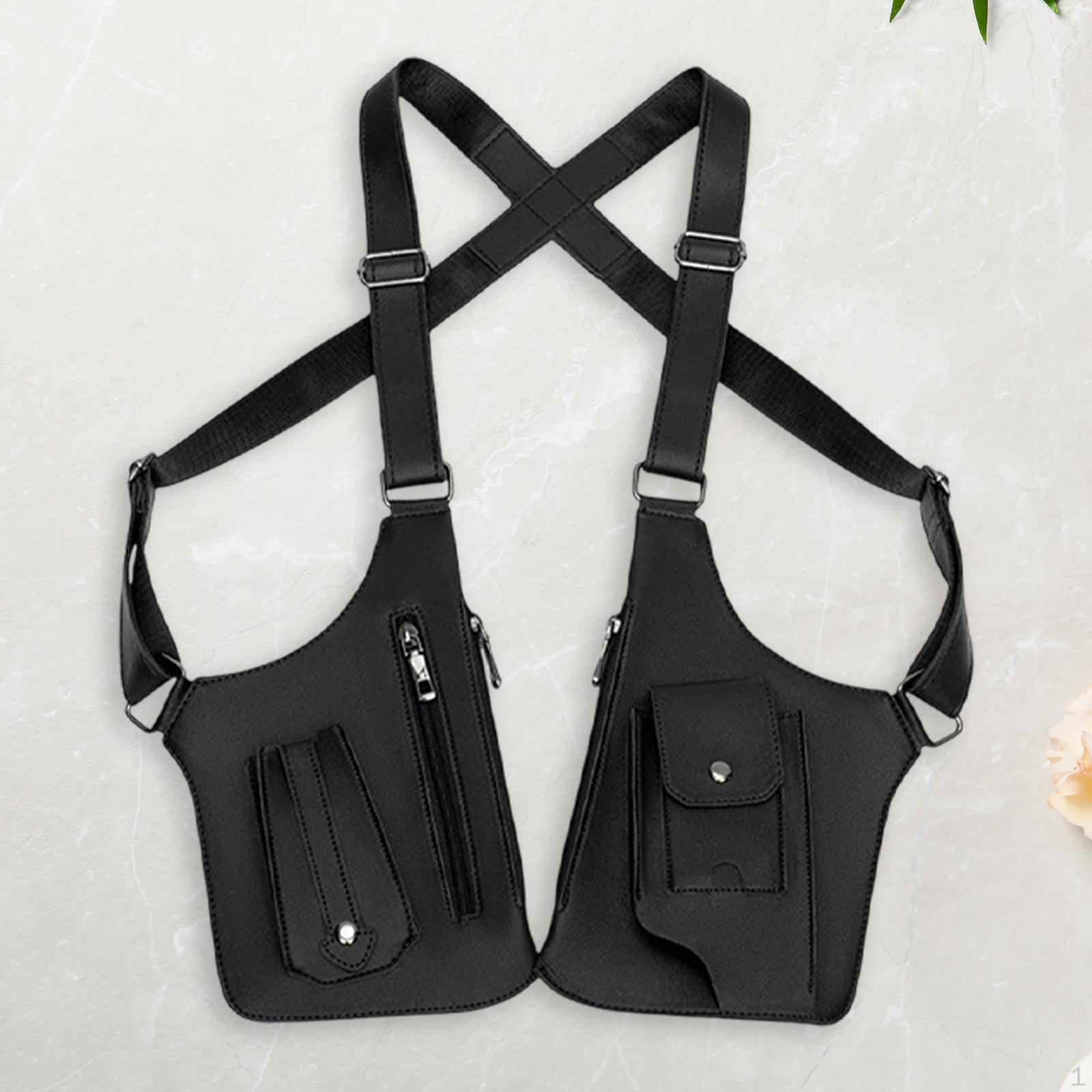 Скрыть подмышечную сумку через плечо Двойной карман Anti Thief Практичный современный PU кожа чёрный
Скрыть подмышечную сумку через плечо Двойной карман Anti Thief Практичный современный PU кожа чёрный