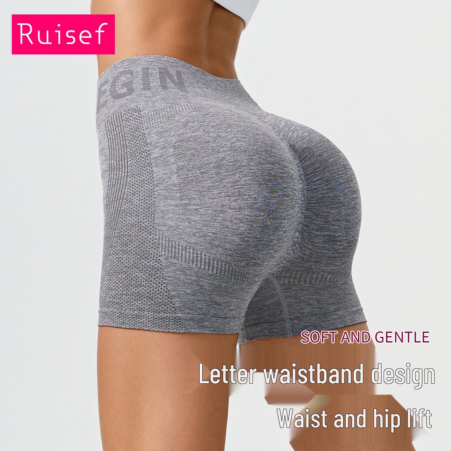 High-Waist Yoga Pants: European & American Style, Solid Color, Peach Hip, Sand Wash, Tight Fit for Running & Fitness L світло-сірий колір
High-Waist Yoga Pants: European & American Style, Solid Color, Peach Hip, Sand Wash, Tight Fit for Running & Fitness L світло-сірий колір