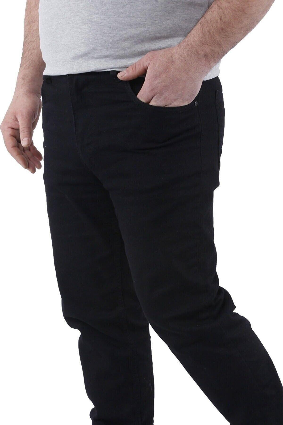 Чоловічі штани великого розміру Bugi Star Black Classic Fit Plus Size High Waist Regular Leg Чоловічі джинси XL
Чоловічі штани великого розміру Bugi Star Black Classic Fit Plus Size High Waist Regular Leg Чоловічі джинси XL