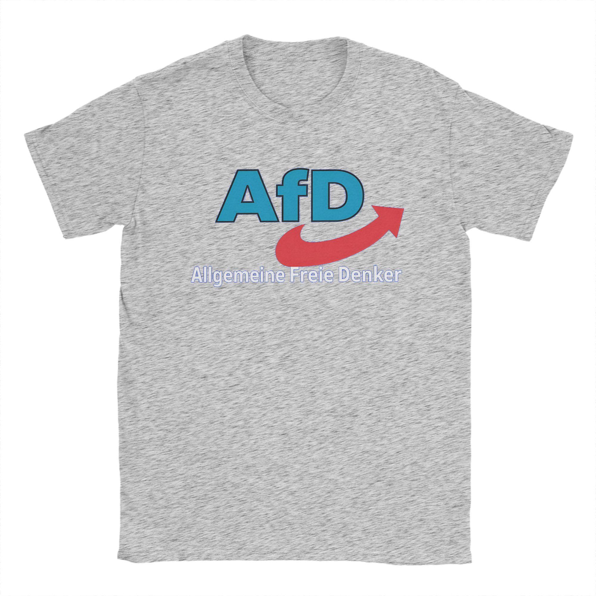 Man TShirt Alternative AFD Germany TShirts Fashion Summer Tees Vintage Printed 100 Cotton Tops Plus Size 6XL S
Man TShirt Alternative AFD Germany TShirts Fashion Summer Tees Vintage Printed 100 Cotton Tops Plus Size 6XL S