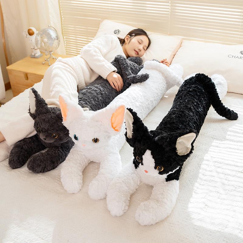 Black German Rex Cat Plush Pillow – Cute Lying Kitten Stuffed Animal Birthday Gift 115cm3kkg
Black German Rex Cat Plush Pillow – Cute Lying Kitten Stuffed Animal Birthday Gift 115cm3kkg