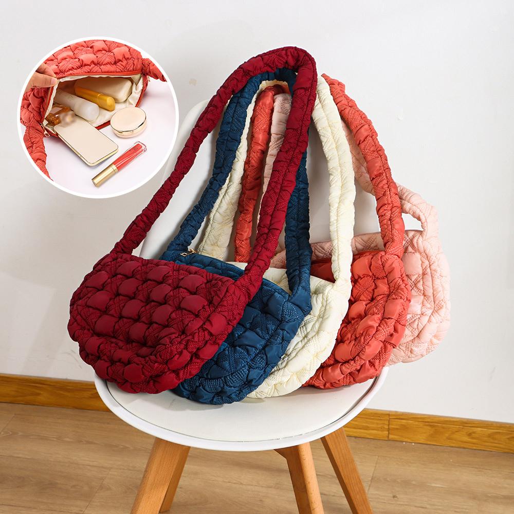 Fashion Nylon Luxury Handbags Large Tote Shoulder Bags Crossbody Bag Pleated Cloud Bag
Fashion Nylon Luxury Handbags Large Tote Shoulder Bags Crossbody Bag Pleated Cloud Bag