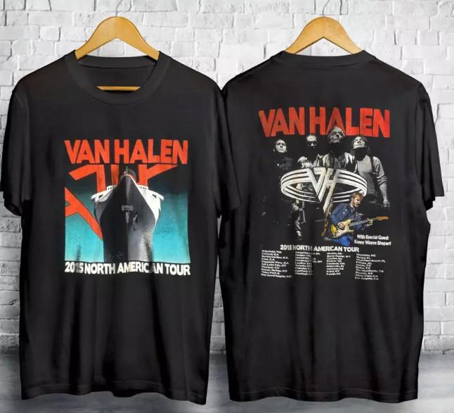 2015 Van Halen North American Tour Dates T-Shirt Unisex S-5XL Gift Fans Unisex T-Shirt XL
2015 Van Halen North American Tour Dates T-Shirt Unisex S-5XL Gift Fans Unisex T-Shirt XL