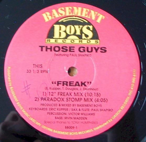 12-дюймовая пластинка ТЕ ПАРНИ, ПОЛ ШАПИРО - Freak BB0091 Basement Boys R 1996 US Танцевальная и электронная музыка Б/У
12-дюймовая пластинка ТЕ ПАРНИ, ПОЛ ШАПИРО - Freak BB0091 Basement Boys R 1996 US Танцевальная и электронная музыка Б/У