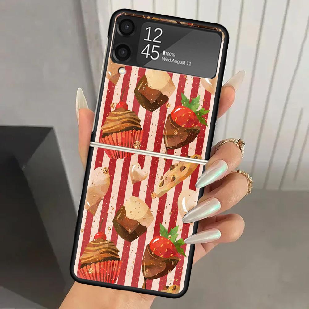 Macaron Ice Cream Cake Doughnut Hard PC Phone Case For Samsung Galaxy Z Flip 7 6 5 4 3 Black ZFlip7 ZFlip6 Flip5 Flip4 Flip3 5G Samsung Z Flip 7
Macaron Ice Cream Cake Doughnut Hard PC Phone Case For Samsung Galaxy Z Flip 7 6 5 4 3 Black ZFlip7 ZFlip6 Flip5 Flip4 Flip3 5G Samsung Z Flip 7