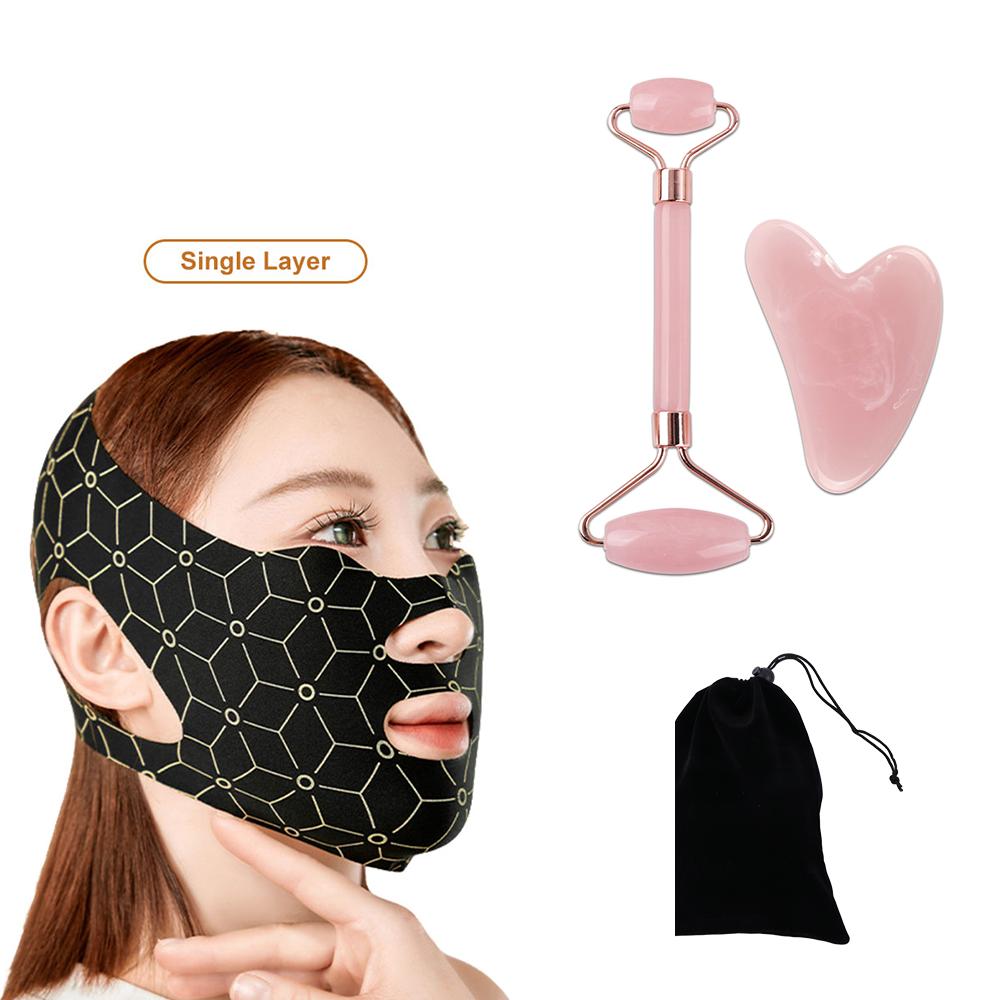 Face Sculpting V-Shape Face Lift Band Face Scraper Roller Set Reusable Double Chin Reducer Lifting Anti Wrinkle Strap Band
Face Sculpting V-Shape Face Lift Band Face Scraper Roller Set Reusable Double Chin Reducer Lifting Anti Wrinkle Strap Band