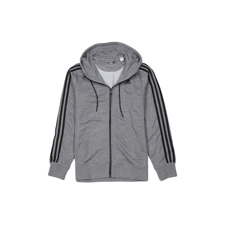 Adidas Logo Printed Hooded Zip-Up Long Sleeve Jacket Men jackets Dark-Gray S12904 S
Adidas Logo Printed Hooded Zip-Up Long Sleeve Jacket Men jackets Dark-Gray S12904 S