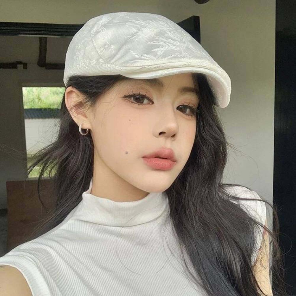 Thin Bamboo Leaf Beret Cap Polyester Women Artist Hat Vintage Chinese Forward Hat Girls чорний
Thin Bamboo Leaf Beret Cap Polyester Women Artist Hat Vintage Chinese Forward Hat Girls чорний
