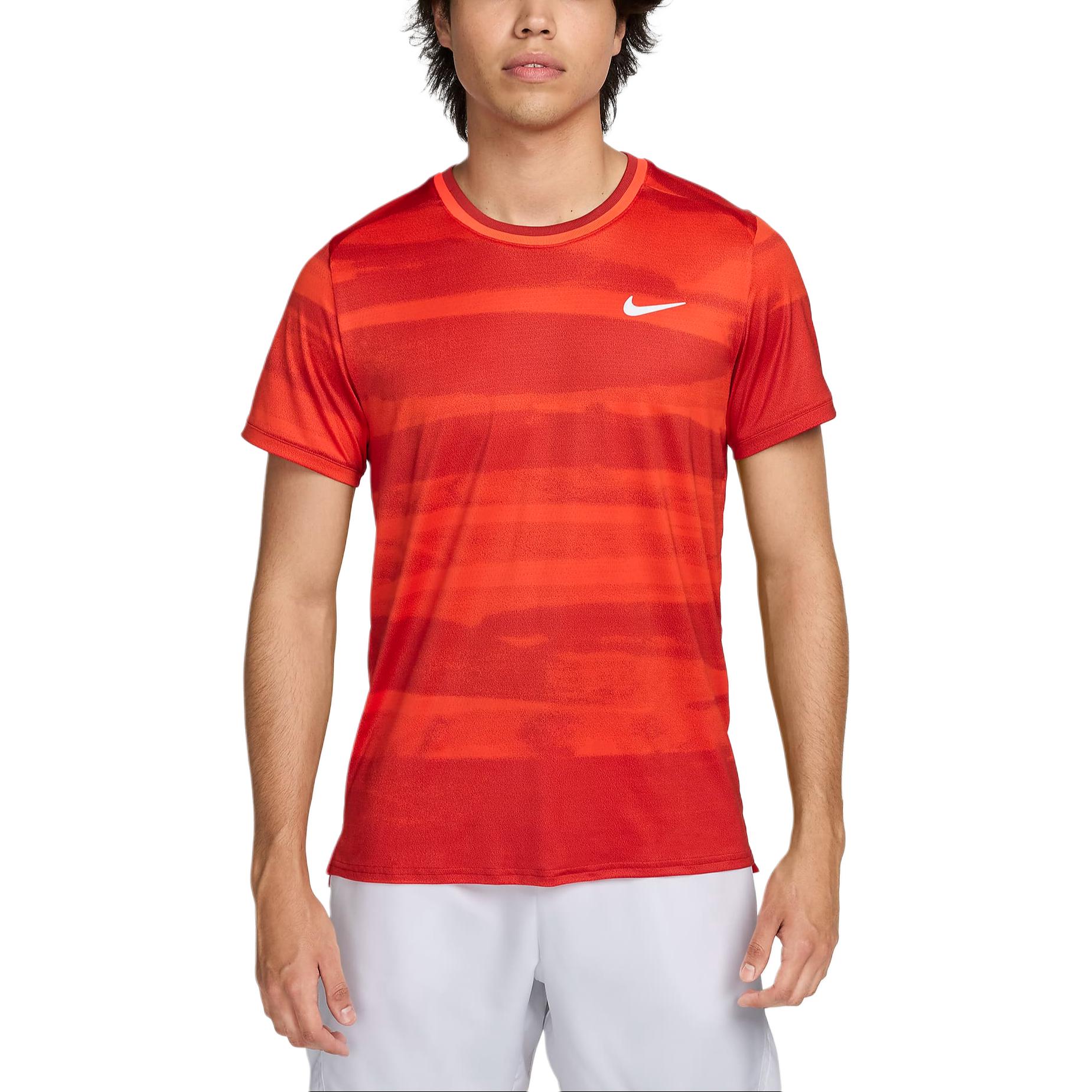 Nike Court Advantage Dri-Fit Moisture-Wicking Slim Fit Crew Neck Casual Short Sleeve T-Shirt Men Tops Orange White FQ2088-891 L
Nike Court Advantage Dri-Fit Moisture-Wicking Slim Fit Crew Neck Casual Short Sleeve T-Shirt Men Tops Orange White FQ2088-891 L