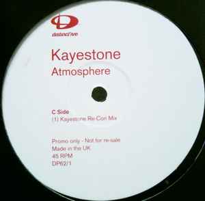 12inch Record KAYESTONE Atmosphere DP621 Distinctive Re 2000 UK Dance Electronica Used
12inch Record KAYESTONE Atmosphere DP621 Distinctive Re 2000 UK Dance Electronica Used