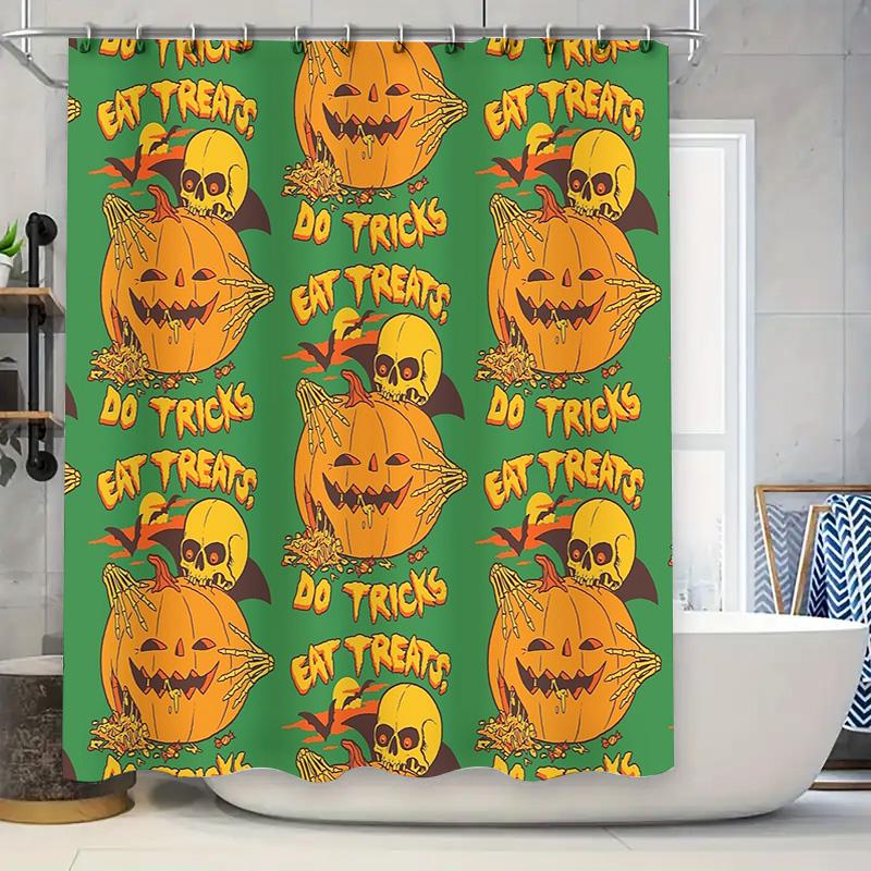 Halloween Bat Ghost Spiderweb Shower Curtain Spooky Horror Gothic Bathroom Decor Set W60H190(CM)-1 Pcs
Halloween Bat Ghost Spiderweb Shower Curtain Spooky Horror Gothic Bathroom Decor Set W60H190(CM)-1 Pcs