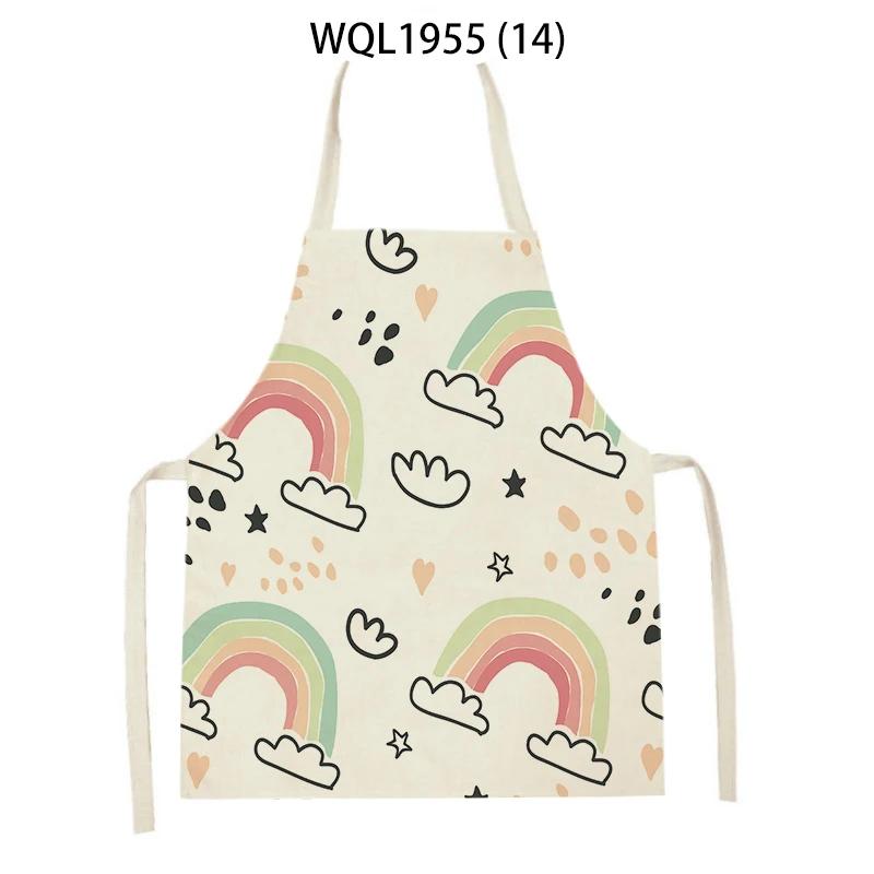 Cartoon Rainbow Clouds Kitchen Sleeveless Apron Women Men Linen Waist Bib Home Cleaning Apron Cute Animal Household Pinafore 47x38cm
Cartoon Rainbow Clouds Kitchen Sleeveless Apron Women Men Linen Waist Bib Home Cleaning Apron Cute Animal Household Pinafore 47x38cm