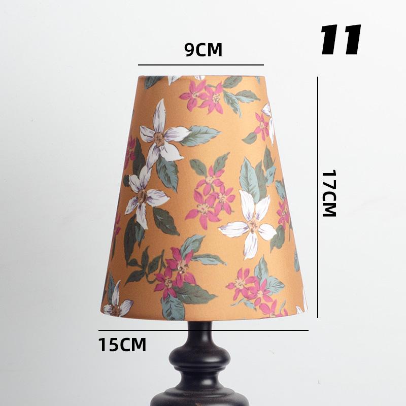 Pastoral Style Pleated Table Lampshade Linen Fabric Retro Floral Pattern Lampshades Bedroom Hotel Bedside Floor Lamp Cover
Pastoral Style Pleated Table Lampshade Linen Fabric Retro Floral Pattern Lampshades Bedroom Hotel Bedside Floor Lamp Cover