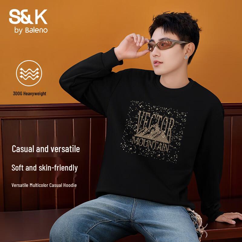 Baleno Men s 300G Heavyweight Graphic Pullover Sweatshirt 2XL
Baleno Men s 300G Heavyweight Graphic Pullover Sweatshirt 2XL