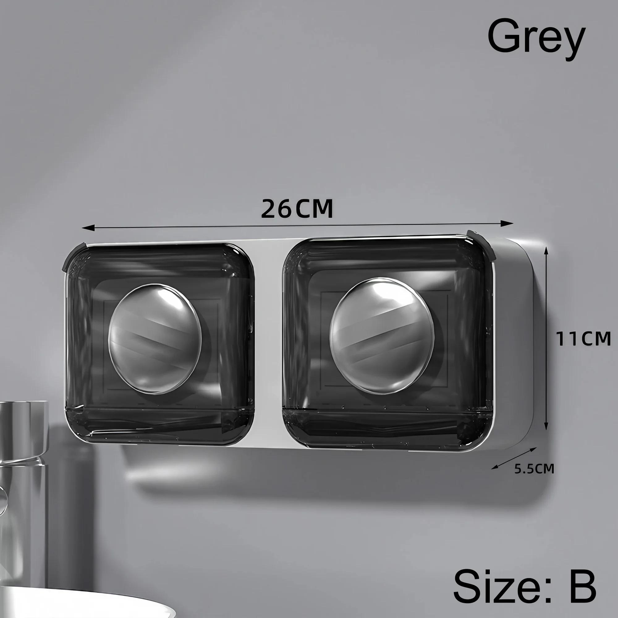 1шт роскошная мыльница настенная мыльница с крышкой подходит для ванной комнаты и туалета без сверления дренажный дизайн
1шт роскошная мыльница настенная мыльница с крышкой подходит для ванной комнаты и туалета без сверления дренажный дизайн