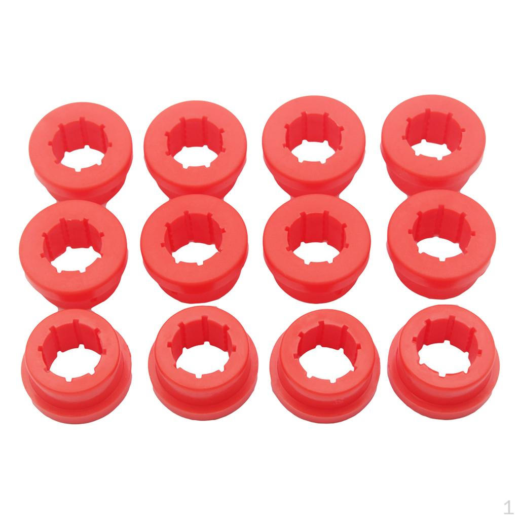 12 Replacement Bushings, Lower Control Arm Camber
12 Replacement Bushings, Lower Control Arm Camber