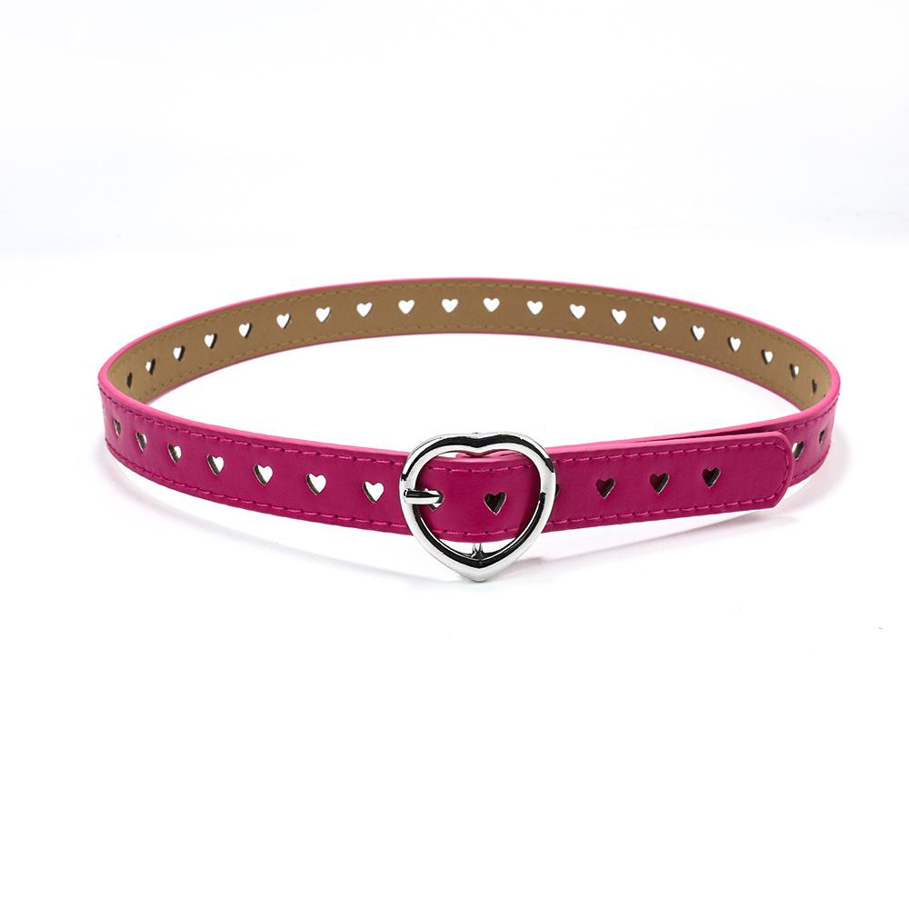 Children s Punk Belt Student Boys and Girls Jeans Heart-shaped Hollowed Out Heart Belt Female Pink Sky Blue 80cm розы красного
Children s Punk Belt Student Boys and Girls Jeans Heart-shaped Hollowed Out Heart Belt Female Pink Sky Blue 80cm розы красного