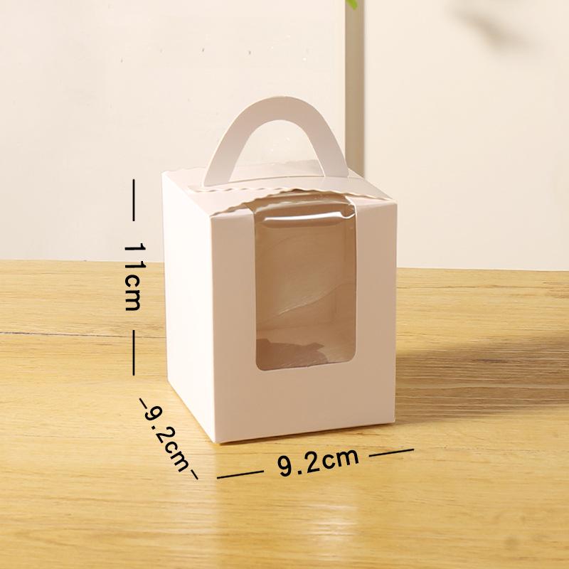 Handheld Pastry Box: Choose 1/2/4/6/12-Piece for Cupcakes, Muffins, or Tarts with a Transparent Design
Handheld Pastry Box: Choose 1/2/4/6/12-Piece for Cupcakes, Muffins, or Tarts with a Transparent Design