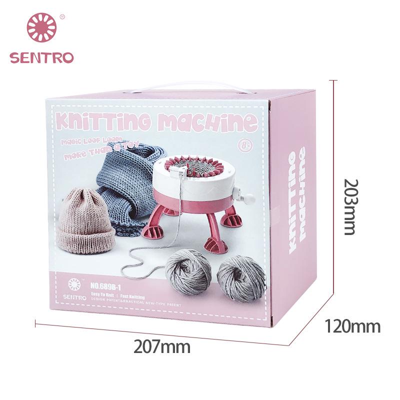 48-Needle Hand-Crank Wool Knitting Machine for Scarves, Socks, Sweaters, and Crafts
48-Needle Hand-Crank Wool Knitting Machine for Scarves, Socks, Sweaters, and Crafts